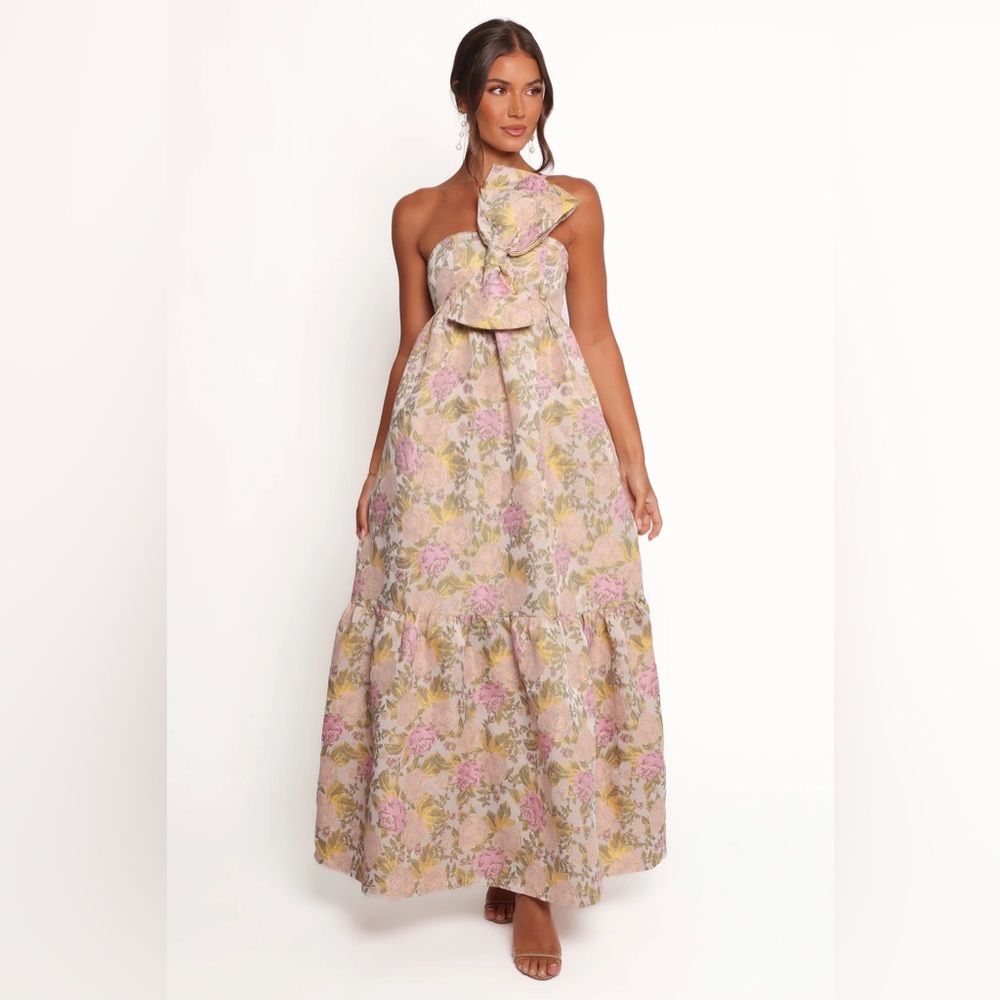 Petal & Pup Betina Bow Front Maxi Dress